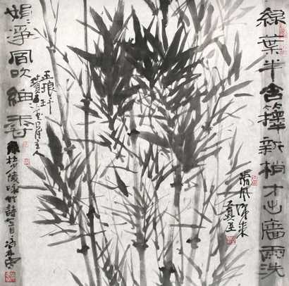 陈培林 清风沐来 镜心